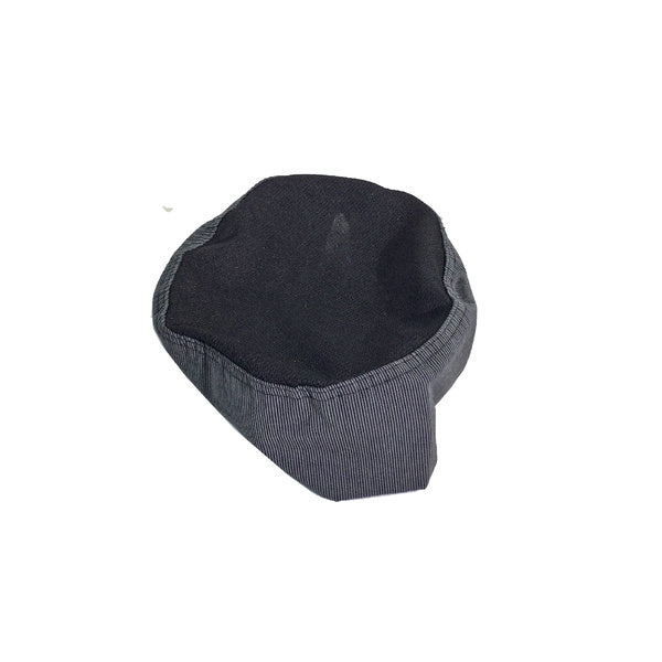 EA-PACK OF HAT CHEF BEANIE DEEPGRY COOLVT