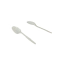 1-PACK OF SPOON PLAS PP WRPD WHT