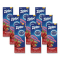 342-PACK OF Ziploc 383233 10.56 in. x 10.75 in. Gallon Triple System Seal Double Zipper Storage Bags - Clear (38 Bags/Box, 9 Boxes/Carton)