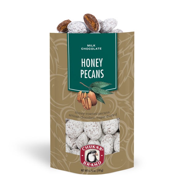 12-PACK OF Chocolate Nut Honey Pecans, Chukar Cherry