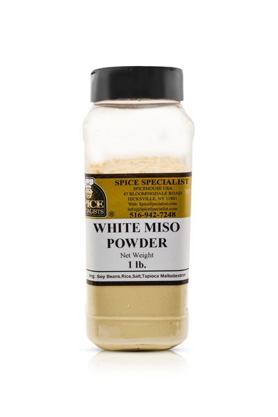 12-PACK OF White Miso Powder - 12 Pack of 1 lb. Containers