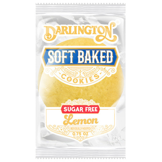 106- PACK OF Sugar Free Individually Wrapped Lemon Cookie Darlington, 106 - 1 CNT