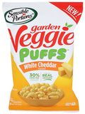 6-PACK OF SNACK VEGETABLE PUFFS, WHITE CHEDDAR