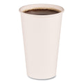 1000-PACK OF Cup Paper Boardwalk 16 oz. Disposable Paper Hot Cups - White - Perfect for Coffee, Tea & More (20 Cups per Sleeve, 50 Sleeves per Carton)