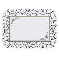 1000-PACK OF TRAY MAT PAPR SCROLL BORDR