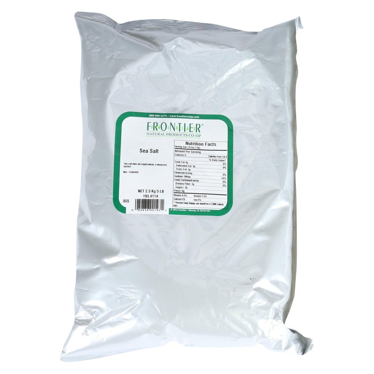 5-PACK OF SALT SEA TABLE GRIND