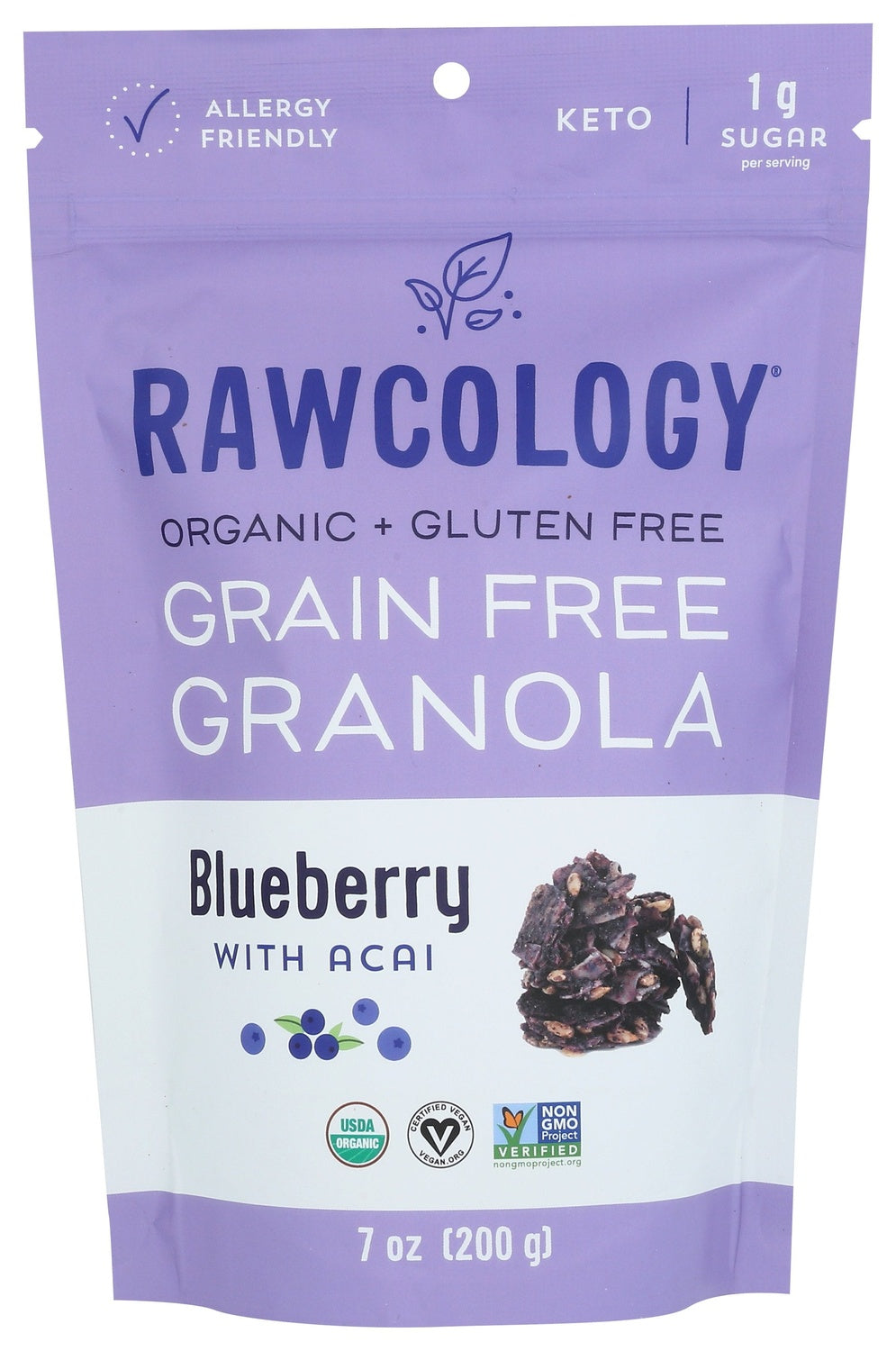 6-PACK OF CEREAL GRANOLA GRAIN FREE, BLUEBERRY WITH ACAI