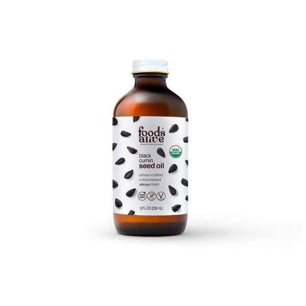6-PACK OF Oil, Black Seed Organic (Black Cumin Seed), Foods Alive