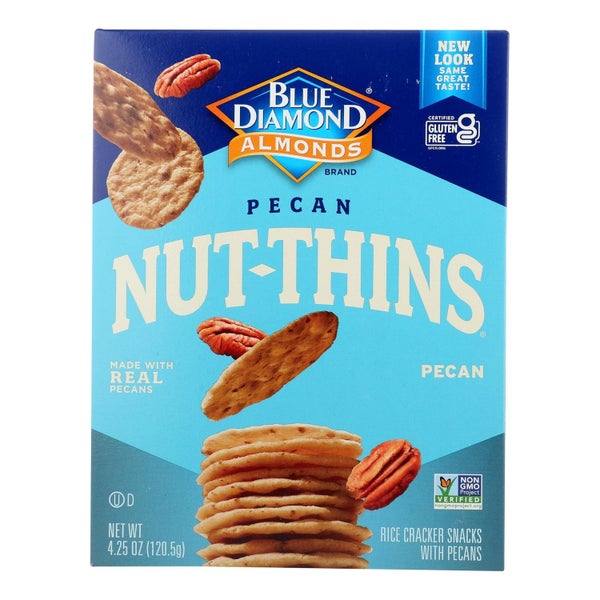 12-PACK OF CRACKER NUT PECAN NUT THIN