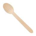 1000-PACK OF Spoon Wooden Karat Earth Compostable Wooden Disposable Spoon, Heavy Weight - 1,000 pcs