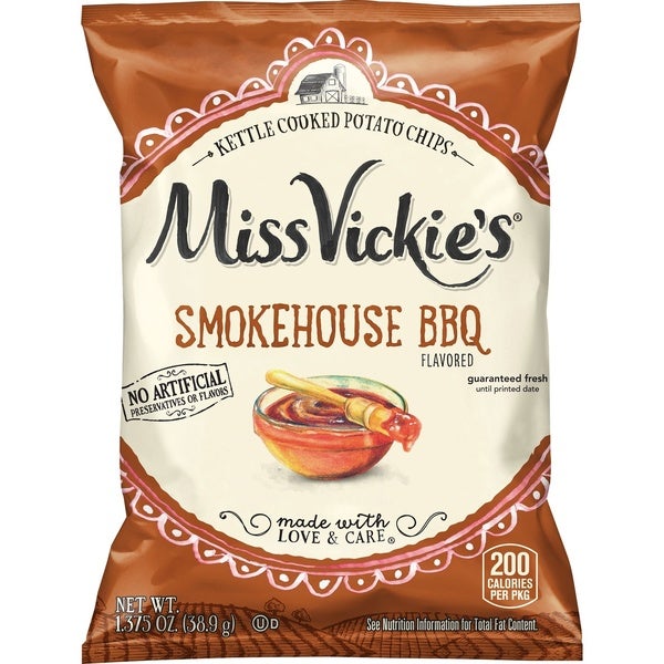 64-PACK OF CHIP POTATO BBQ SMKHSE KETTLE