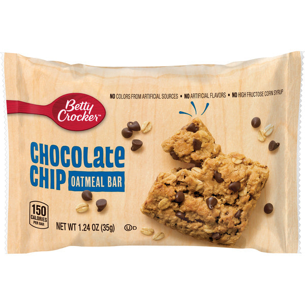144-PACK OF SNACK BAR CHOC CHIP OATMEAL
