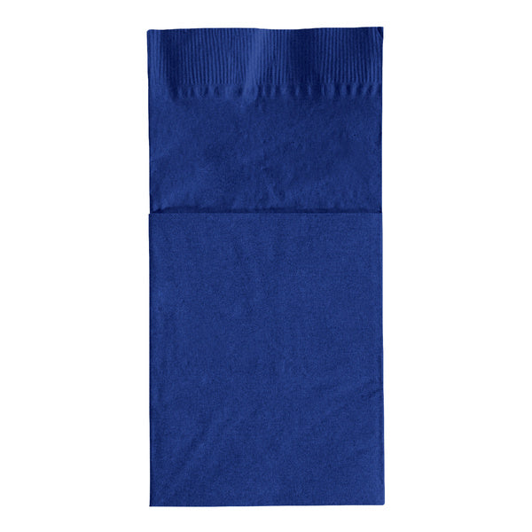 8-PACK OF NAPKIN DINNER POCKET NAVY 2PL