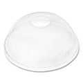 500-PACK OF Lid Dome Karat C-KDL107 32 oz Clear Cold Cup Dome PET Plastic Lids - 500 Count for Drinks