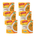 6-PACK OF Entree Org Split Pea Turmeric Curry Tasty Bite 10 oz