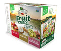 2-PACK OF Fruit Crisps Freeze Dried Variety Pack Snack Size, Apples/Pears/Banana/Strawberry, Brothers International