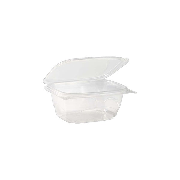 200-PACK OF Container Takeout Karat Earth 16oz PLA Hinged Deli Container - 200 pcs