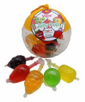 6-PACK OF Candy Jelly Pop Viloe Fruit Soccer Jar, Takari International