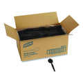 1000-PACK OF Dixie SM517 Mediumweight Polystyrene Cutlery Soup Spoon Plastic Black (1000/Carton)