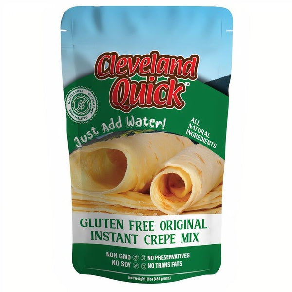 12-PACK OF Crepe Gluten Free Mix, Cleveland Quick