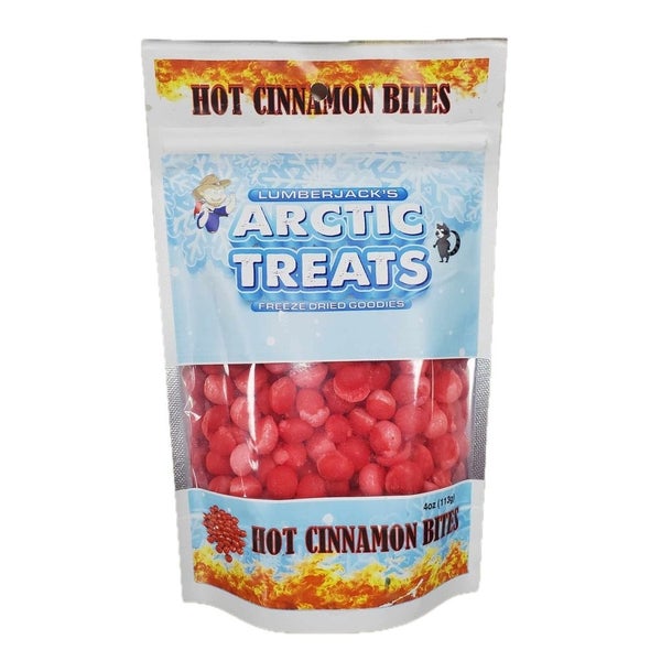 6-PACK OF Hot Cinnamon Bites, Lumberjack's Arctic Treats