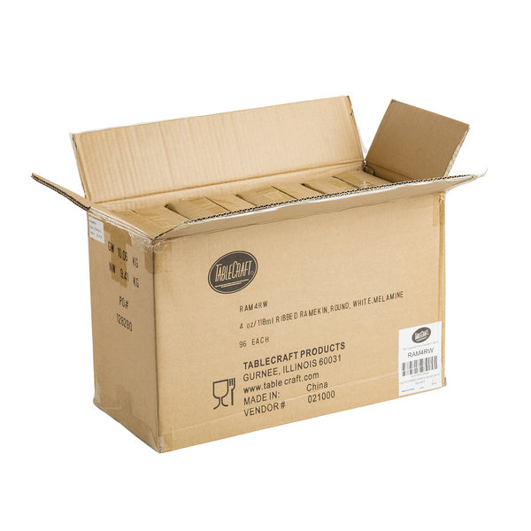 12 CT-PACK OF RAMEKIN MELAMINE RIB W 4OZ
