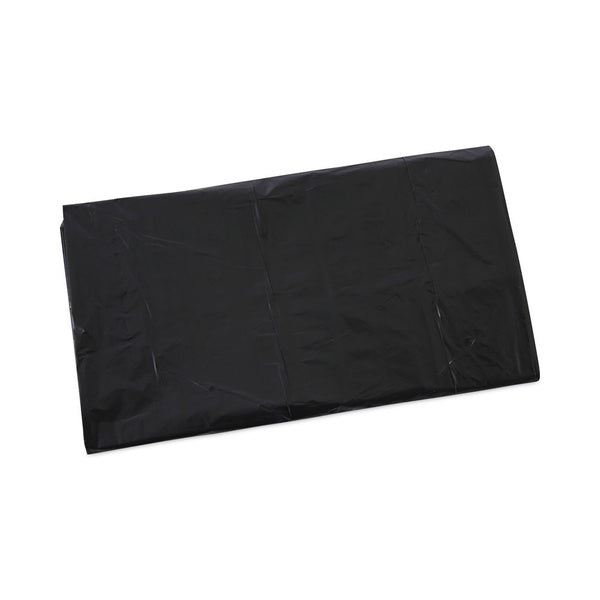 100-PACK OF Liner Trash Boardwalk H8046HBK 40" x 46" 45 Gallon Black Linear Low Density Industrial Can Liners - 100 Count