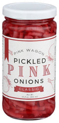 12-PACK OF Onions Pickled Red Classic, Pink Wagon Foods
