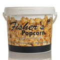 6-PACK OF Popcorn Caramel XL Tub, Fisher’s Popcorn