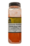 12-PACK OF Cayenne Pepper - 120,000 SHU - 12 Pack of 1 lb. Containers