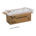 1000-PACK OF Dixie FMP23C Mediumweight Polypropylene Fork Cutlery - White (1000/Carton)
