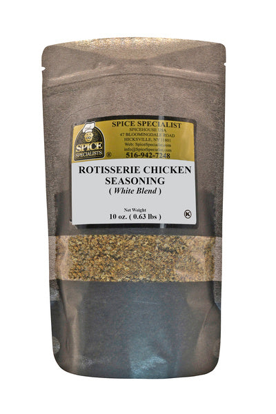 12-PACK OF Rotisserie Chicken Seasoning - White Blend - 12 Pack of 10 oz. Bags