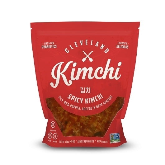 6-PACK OF Fresh Spicy Kimchi Cleveland Kraut, 6 - 16 Oz
