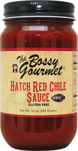 12-PACK OF Sauce Pepper Chile Hatch Red The Bossy Gourmet