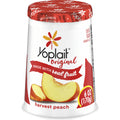 12-PACK OF YOGURT PEACH ORIGINAL