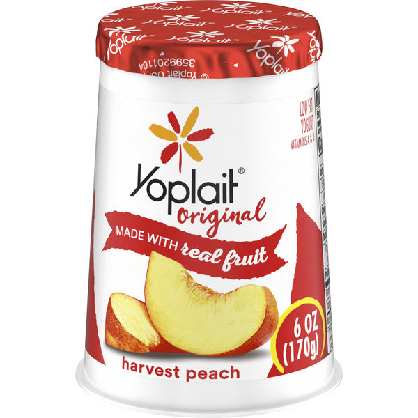 12-PACK OF YOGURT PEACH ORIGINAL