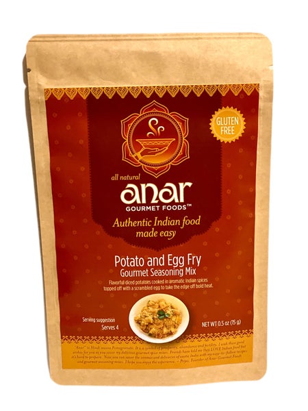 6-PACK OF Seasoning Potato Curry Gourmet Seasoning Kit Family Size, Anar Gourmet Foods