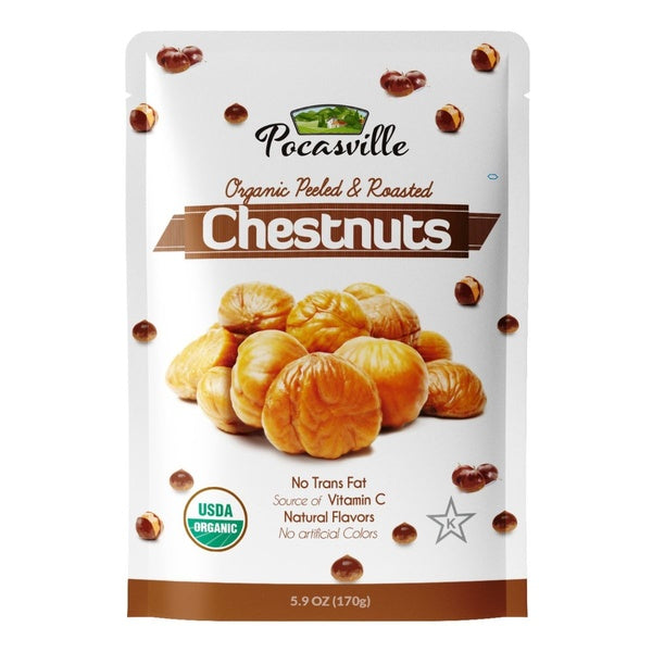 12-PACK OF Pocasville Roasted Chestnut, 12/5.9 oz.