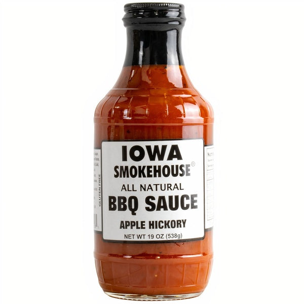 12-PACK OF Sauce BBQ Apple Hickory, Iowa Smokehouse