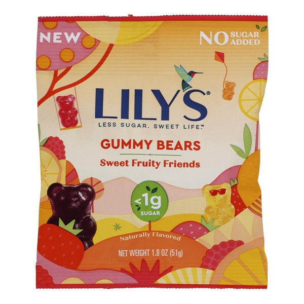 12-PACK OF Candy Gummy Sweet Fruit Lily's Sweets 1.8 oz