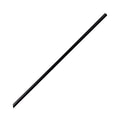 2000-PACK OF Straw Jumbo Karat 2,000 ct 9" Jumbo Straws (5 mm) | Unwrapped | Black