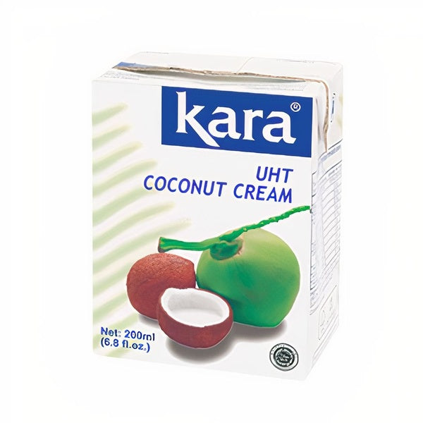 25-PACK OF Cream Coconut KARA Natural 200 ML - 25pks, Takari International, Inc.