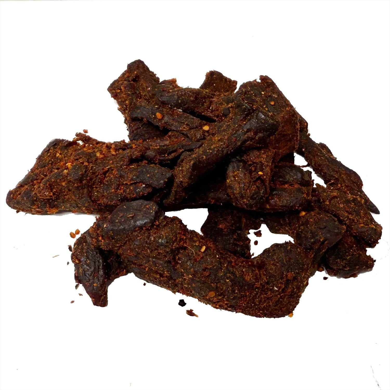 24-PACK OF Mushroom Shiitake Jerky Vegan Snack 2.2oz On the Go Pouch Applewood BBQ Flavor