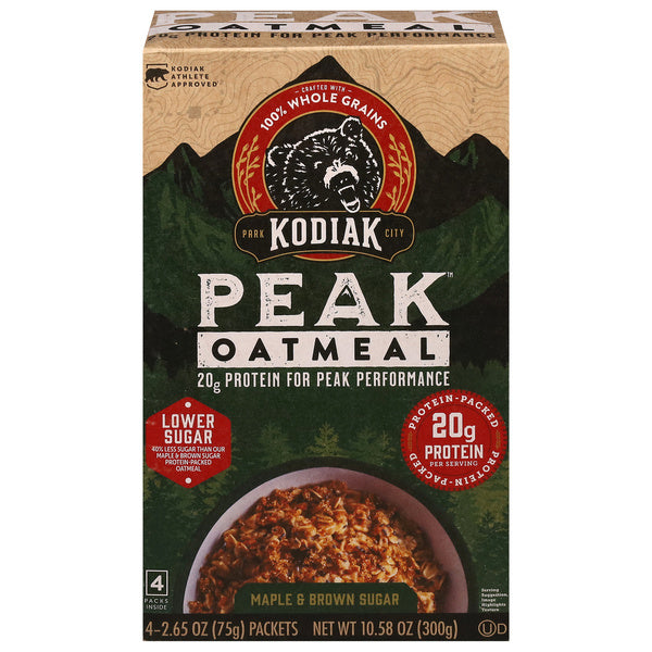 24-PACK OF OATMEAL INSTANT MAPLE & BROWN SUGAR
