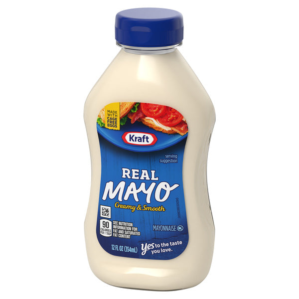 12-PACK OF MAYONNAISE SQUEEZE BTL REAL