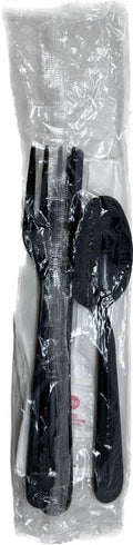 1-PACK OF KIT CUTLERY BLK HD FSKN S&P
