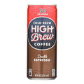 12- PACK OF Coffee Cold Double Espresso High Brew Coffee 8 fz