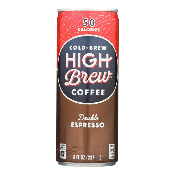 12- PACK OF Coffee Cold Double Espresso High Brew Coffee 8 fz