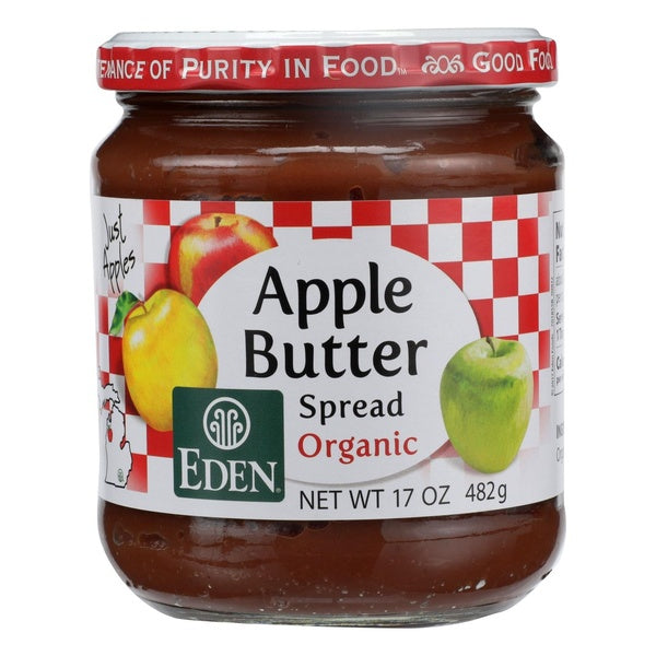 12-PACK OF SPREAD FRUIT APPLE BUTTER 17 OUNCE - CASE OF 12