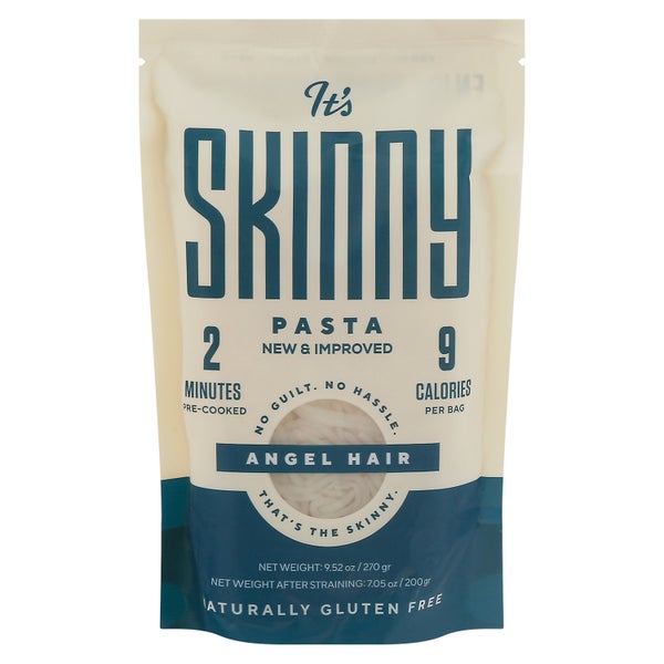 6-PACK OF Pasta Angel Hair Shape Konjac It's Skinny Pasta 9.52 oz